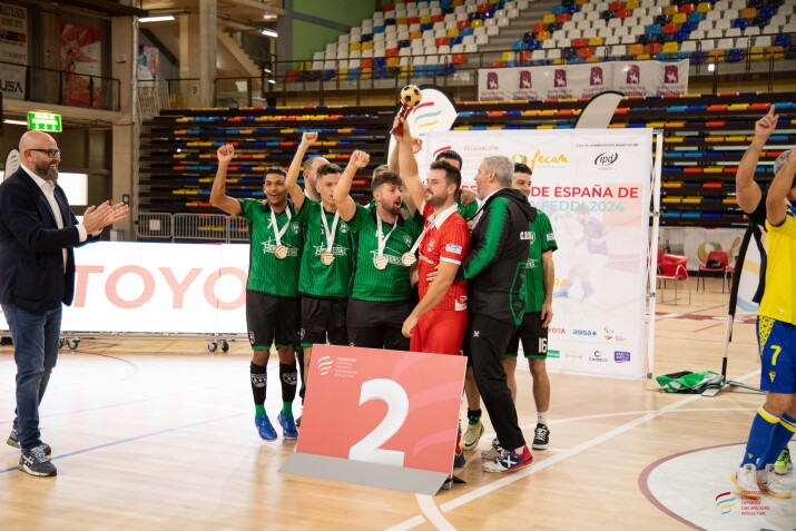 La Fundación IPD colabora en el Campeonato de Futsal español FEDDI 2024